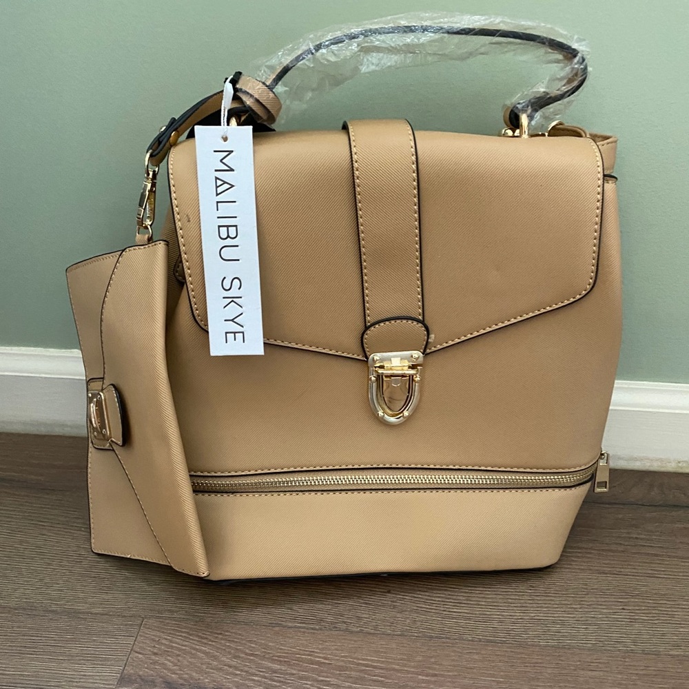 Tan purse